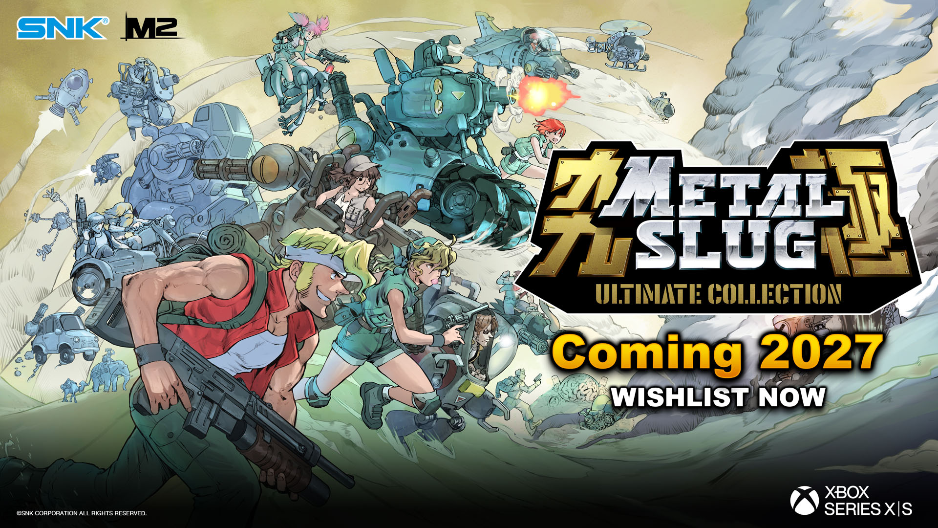 METAL SLUG Ultimate Collection 官方主視覺
